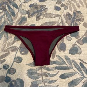Maroon Jolyn Europe bikini bottom